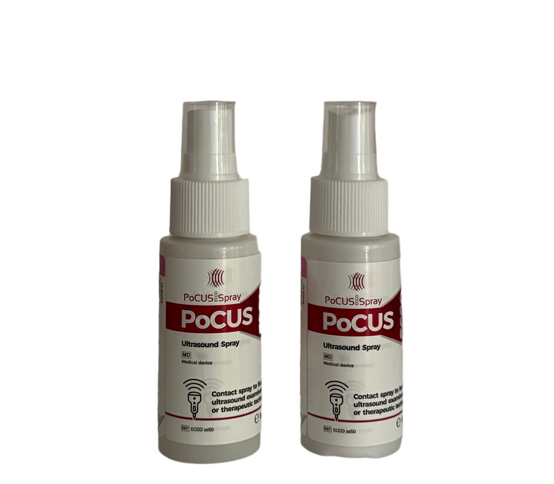 EccoSpray PoCUS ultrasound Coupling Agent