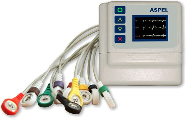 Rejestrator-holterowski-EKG-AsPEKT-712-v.301-(wyświetlacz-OLED)