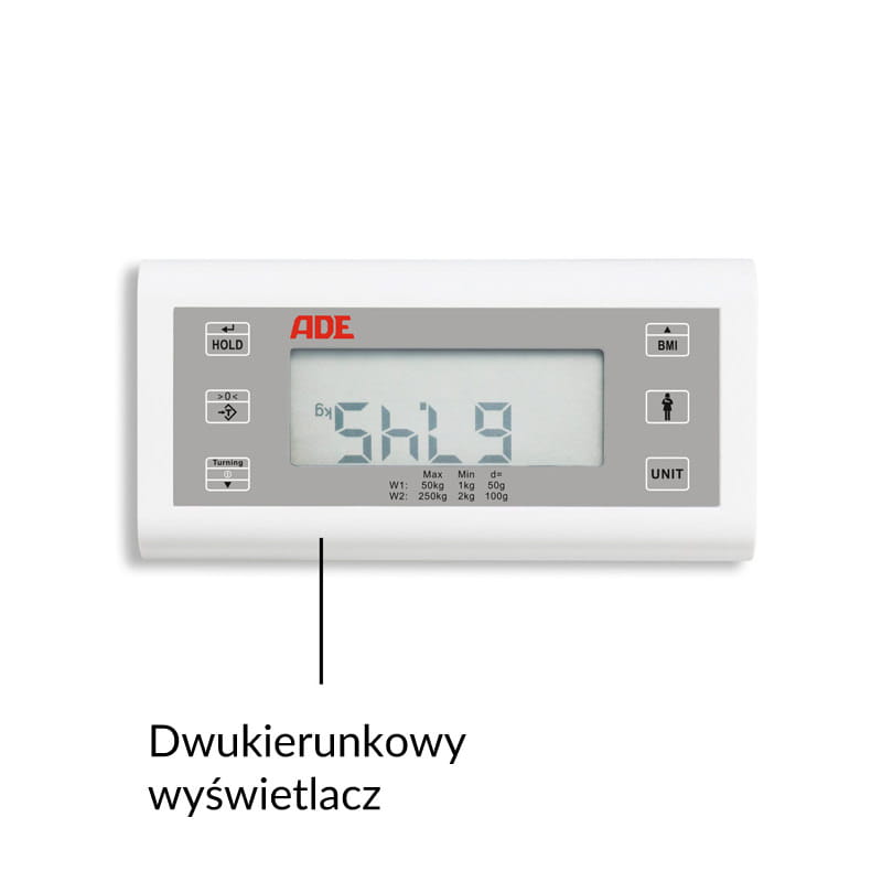ADE Elektroniczna waga kolumnowa
