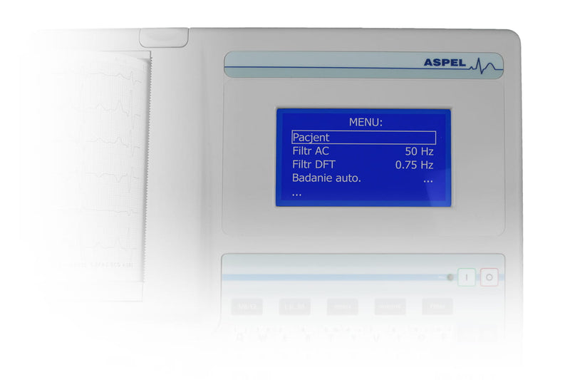 Aparat EKG ASPEL ECG MINT v.07.301