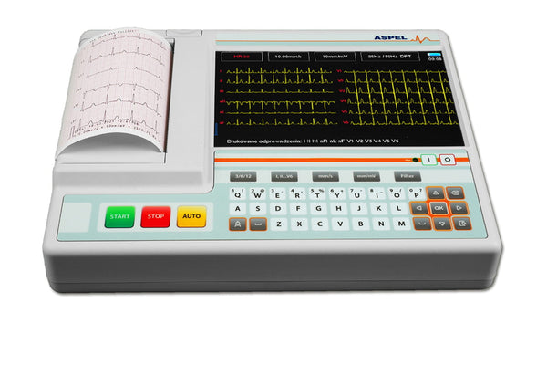 Elektrokardiograf Aparat EKG Orange v.07.105