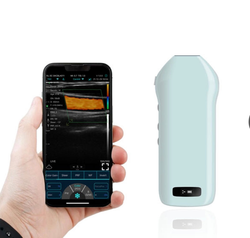 Gen4 Pro C10CS POCUS USG sonda WiFi Kolor 10-14mhz